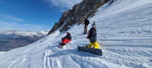 Oklahoma Ski Club Snowboarders and Skiers visit Davos Switzerland