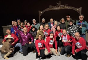 Group Photo Outside at Steamboat